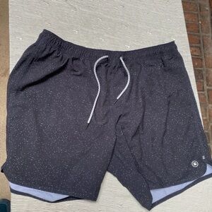 Jetty -Black Speckled Men's Shorts